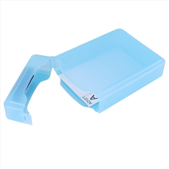 5 PCS 3.5 "Portable IDE HDD External Case Hard Drive Case Hard Case Plastic Protection case