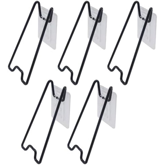 5 PCS Adjustable Metal Picture Frame Easel Backs, Self Adhesive Photo Frame Stands for Frames, Stainless Steel Easel Back Supports for Photos Paintings Display, 5.12"2.2"