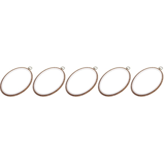 5 PCS Adjustable Stitching Hoops Embroidery Ring Decor Tarp Dummy