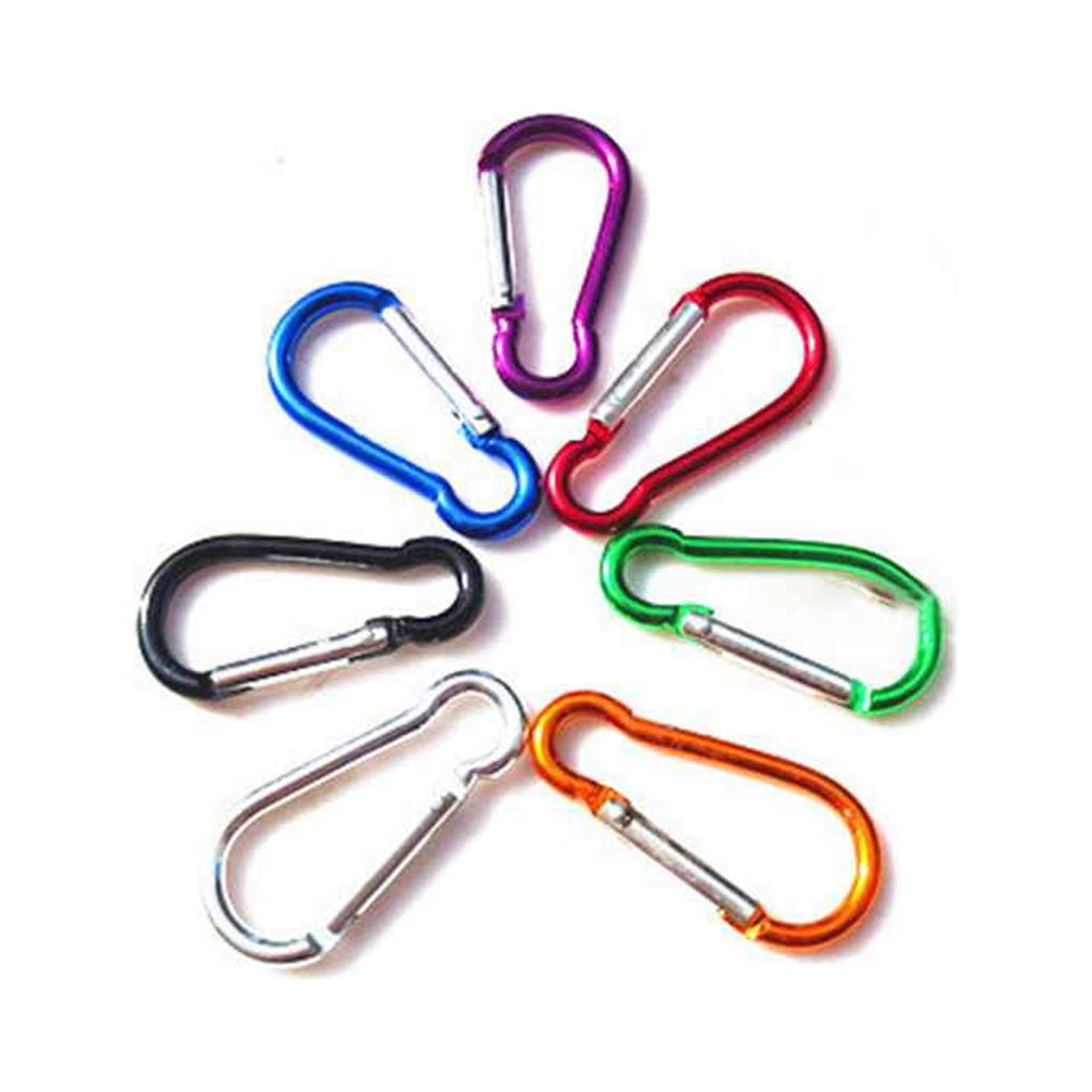 5pcs Key Ring Hoop Key Ring Clips Key Rings for Crafting Zinc Alloy D Ring  Snap Carabiner Hook Spring Loaded Door Chain Quick Release Detachable  Clasps – BigaMart