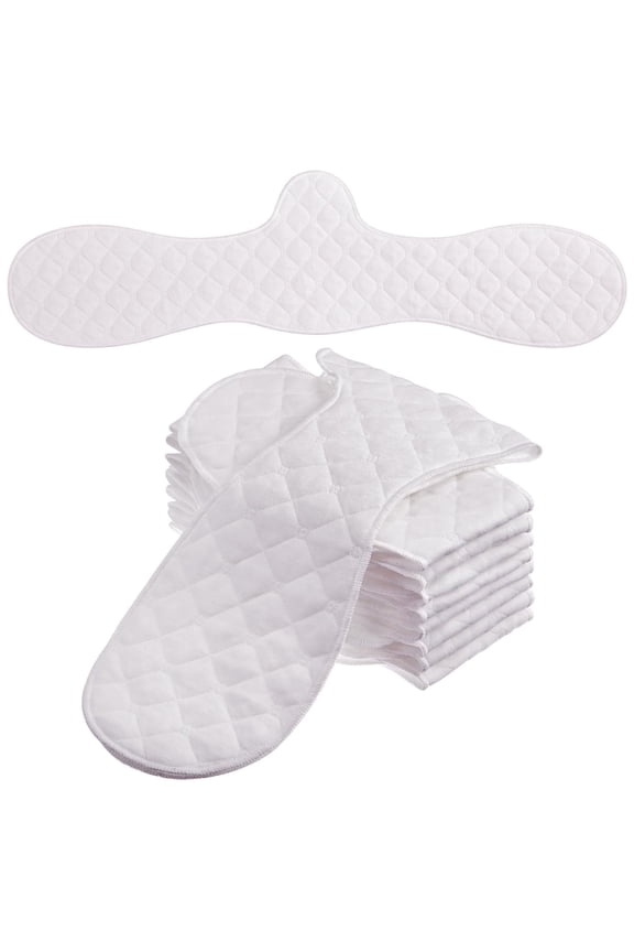 5 PCS Bra Liners for Sweat, Reusable Washable Under Breast Sweat Pads, 67% Cotton 33% Polyester Fiber