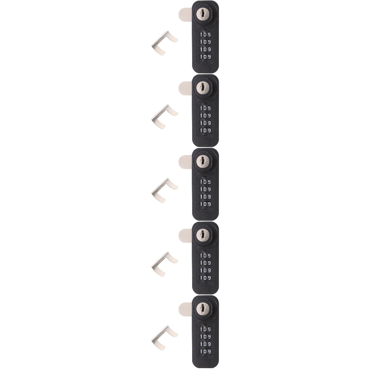 5 PCS Cabinet Locks Cabinet Door Lock Steel Cabinet Lock 7.2X4.5cm