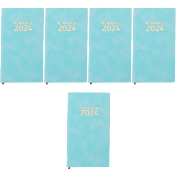 5 PCS Calendar Budget Planner Schedule Notebook Practical