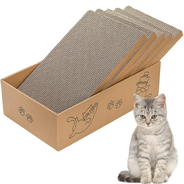 Cat Scratching Board for Large Cat Scratcher Cardboard Cat Scratcher