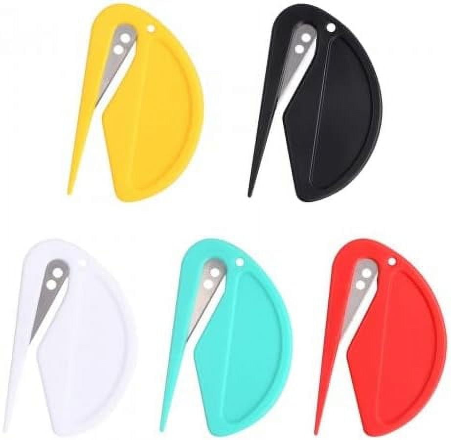 5 PCS Desk Letter Openers, Plastic Envelope Opener, Letter Opener