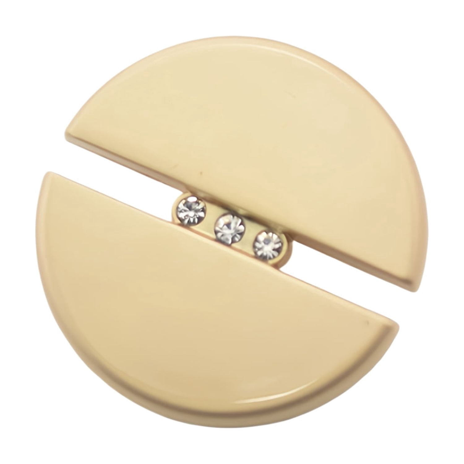 5 PCS Diamond Metal Button Round Buttons Suit Coat DIY Sewing Crafts ...