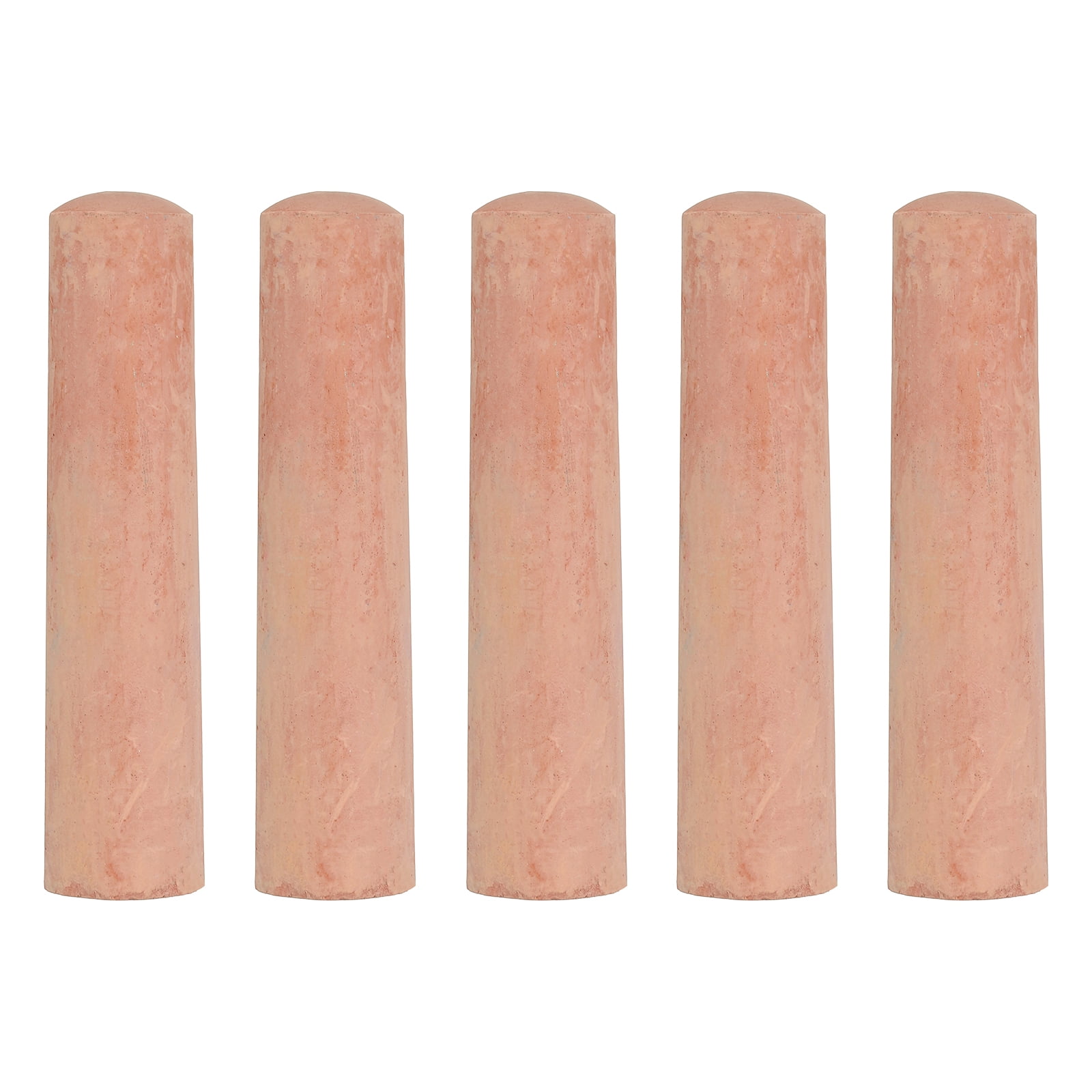 5 PCS Dustless Chalk, Brown Sidewalk Chalk Large Solid Huge Washable Street Chalk for Outdoor Adults Painting Graffiti Art