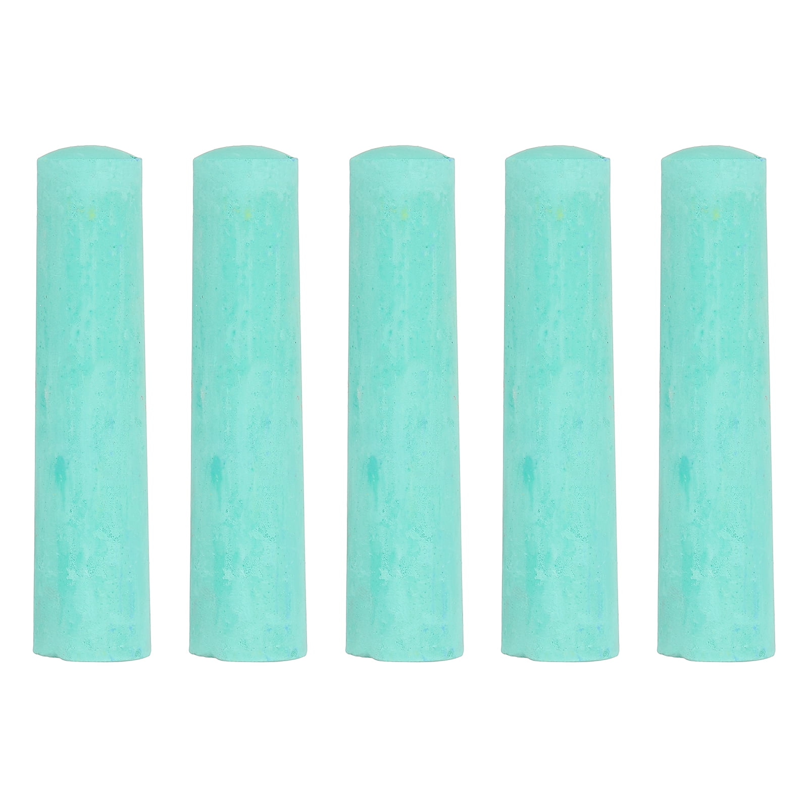 5 PCS Dustless Chalk, Cyan Blue Sidewalk Chalk Large Solid Huge Washable Street Chalk for Outdoor Adults Painting Graffiti Art