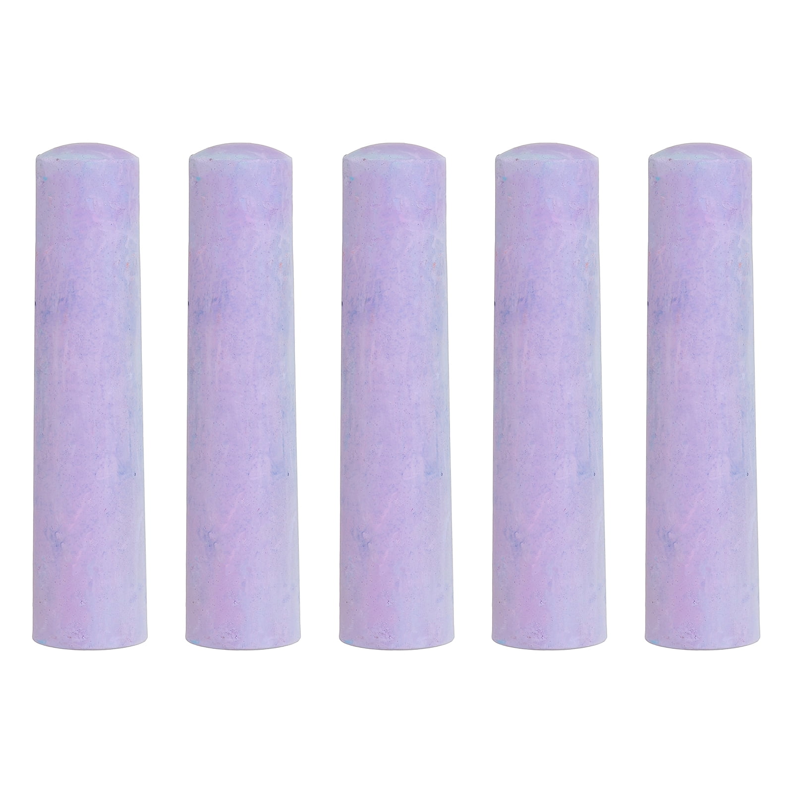5 PCS Dustless Chalk, Purple Sidewalk Chalk Large Solid Huge Washable Street Chalk for Outdoor Adults Painting Graffiti Art
