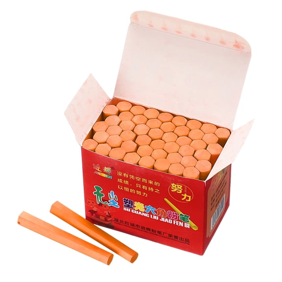 5 PCS Dustless Chalk, White Sidewalk Chalk Large Solid Huge Washable Street Chalk for Outdoor Adults Painting Graffiti Art