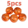 thumbnail image 1 of 5 PCS Elastic PU Sponge Ball Basketball Football Baseball Tennis Rugby Footdall Mini Decompression Ball Release Pressure Toy, 1 of 9