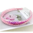 thumbnail image 1 of 2 PCS Glitter Kids Headbands for Ages Sparkly Head Bands for Girls Hair, Glitter Headband for Girls, Little Girl Hair Accessories (2 pcs), 1 of 5
