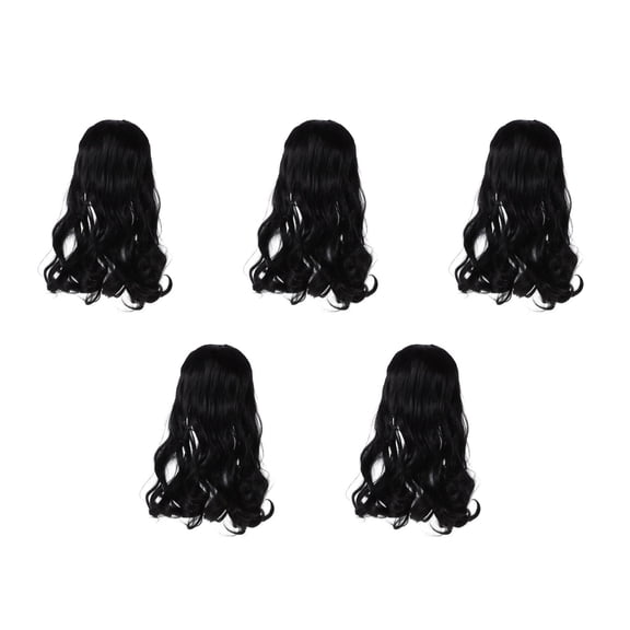 5 PCS Hair Clips for Women Fluffy U-shaped Wig Man