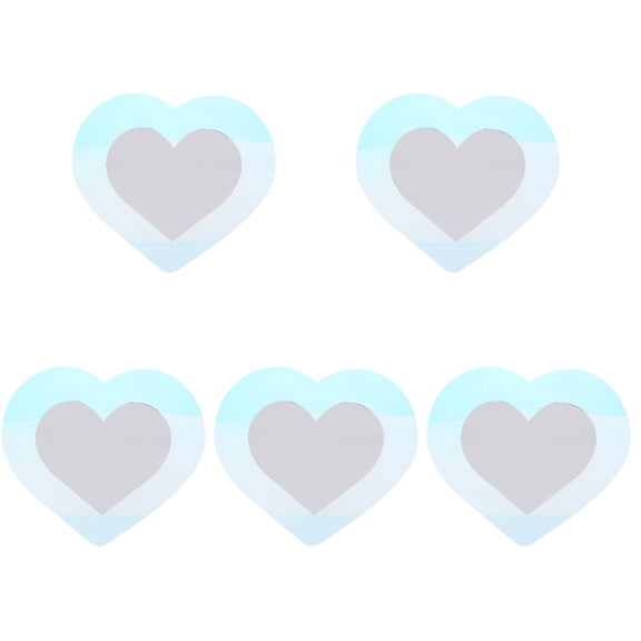 5 PCS Ifundom Irredessant Dressing Table Mirror Love Acrylic