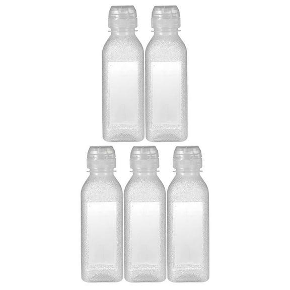 5 PCS Lecythus Cooking Oil Dispenser Salad Dressing Bottle Kitchen Refillable Squeeze Bottles Plastic Home Supply