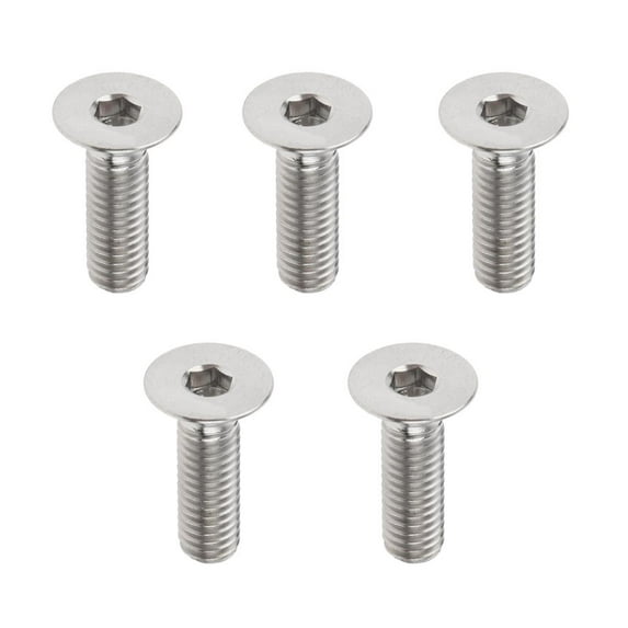 5 PCS M6*20 Allen Socket Flat Screws Bolts, M6×20