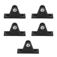 5 PCS Marine Nylon Deck Hinge Mount Bimini Top Fitting Boat Thickened Mountain Shaped Seats