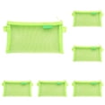 thumbnail image 1 of 5 PCS Mesh Zipper Pouch Makeup Bags Set, Portable Mesh Cosmetic Bag Travel Toiletry Storage Bags Pencil Purse Organizer Pouches for Home Office Daily or Traveling Accessories Keep Small Items, 1 of 4