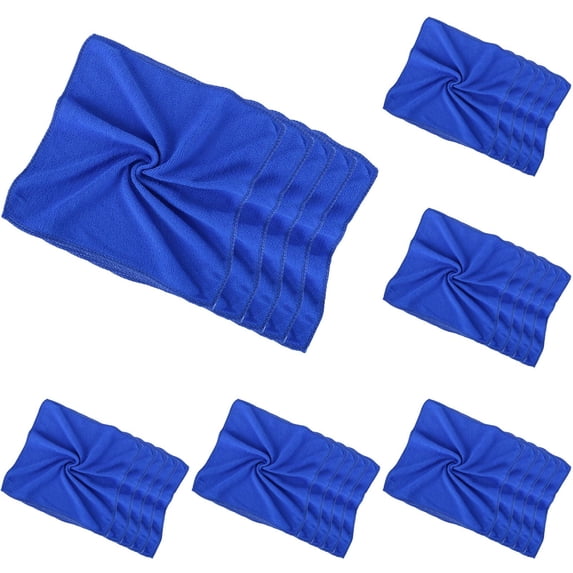 5 PCS Microfiber Cleaning Cloths Rags Towels Microfiber Disc Cloth Multifunctional Cleaning Rags Microfiber Cleaning Cloth For Kitchen Household & Car Cleaning,11.81x11. inch,Green