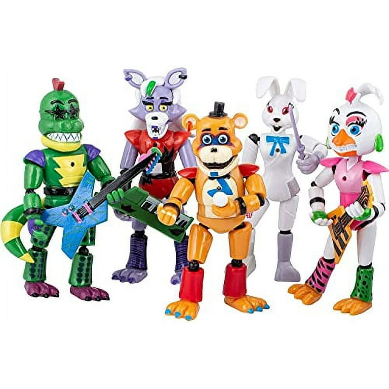 Inspired by FNAF Pizzeria Simulator (Set of 6 pcs), Tall 5-6