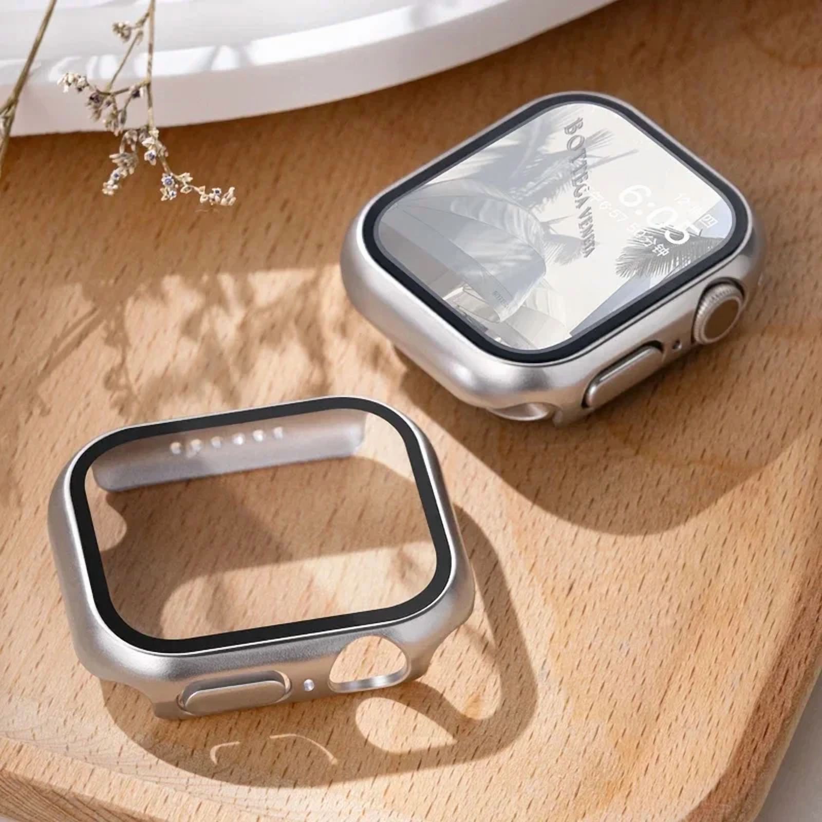 Photo inspiration: 5 Pcs Tempered Glass Cover Compatible With Apple Watch Case Photo Inspiration