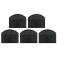 thumbnail image 1 of 5 PCS Wall Hat Rack Self Adhesive Baseball Hat Hanger Hook Earphone Necklace Storage Rack Black, 1 of 8