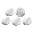 thumbnail image 1 of 5 PCS Washing Machine Control Knob Semi-Automatic Double-Cylinder Washer Accessories Replacement Universal Knob plastic White, 1 of 6