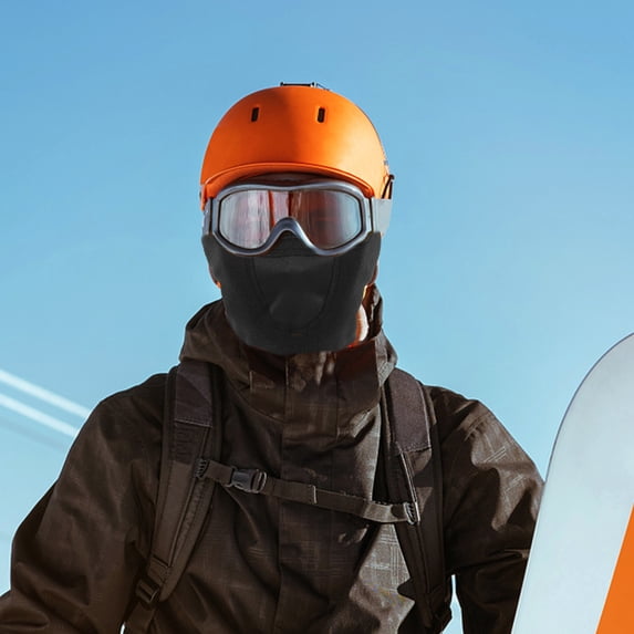 NICERIO Windproof Facial Cover Polar Fleece for Men and Women Winter Sports Protection 5Set