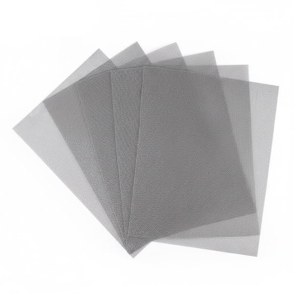 5 PCS Woven 304 Stainless Steel Mesh 5.9 X 8.3 in, Hard & Never Rust Wire Mesh, Easy to Cut Metal Screen Mesh, Heat Resisting Used for Vent BBQ Filters Window DIY