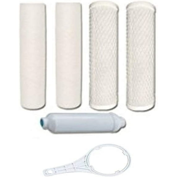 5-PK-4SV Premier compatible 1-Year 4-Stage Reverse Osmosis Replacement Filter Kit Standard Capacity Water Filtration System , 5-Pack