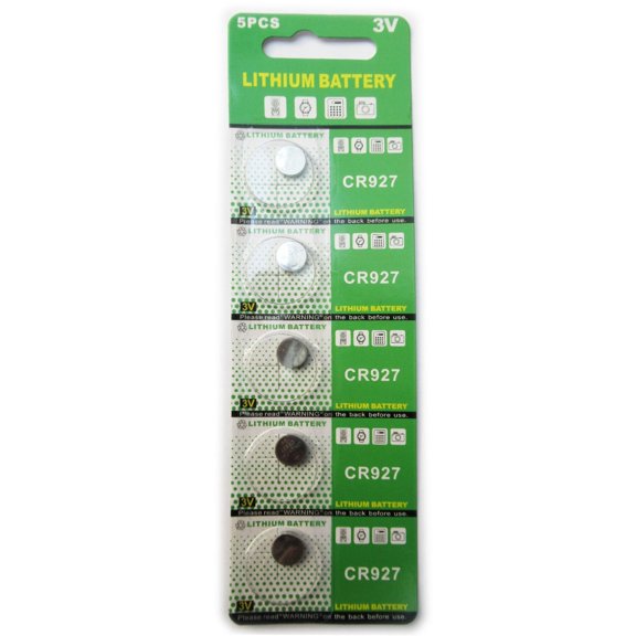 5/PK  CR927 ECR927 IEC-CR927 DL927 Lithium 3-Volt Button Battery Lithium Cell Batteries