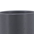 thumbnail image 1 of 5" PLANTER W/ WOOD STAND, MATTE GRAY, 1 of 4