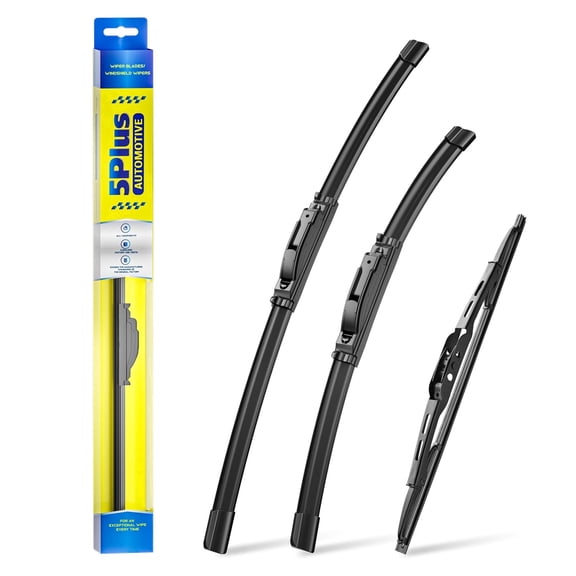 5 PLUS Silicone + Water Repellent Windshield Wiper Blades Compatible with Chevy Blazer 2024-2019 / GMC Terrain 2021-2018 Windshield Wipers,All-Seasons Wiper blades-OEM Quality