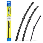 5 PLUS Silicone + Water Repellent Windshield Wiper Blades Compatible with Ford Escape 2024-2020 Windshield Wipers,All-Seasons Wiper blades-OEM Quality