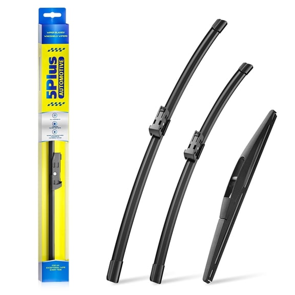 5 PLUS Silicone + Water Repellent Windshield Wiper Blades Compatible with Honda CR-V 2025 2024 2023 Windshield Wipers,All-Seasons Wiper blades-OEM Quality
