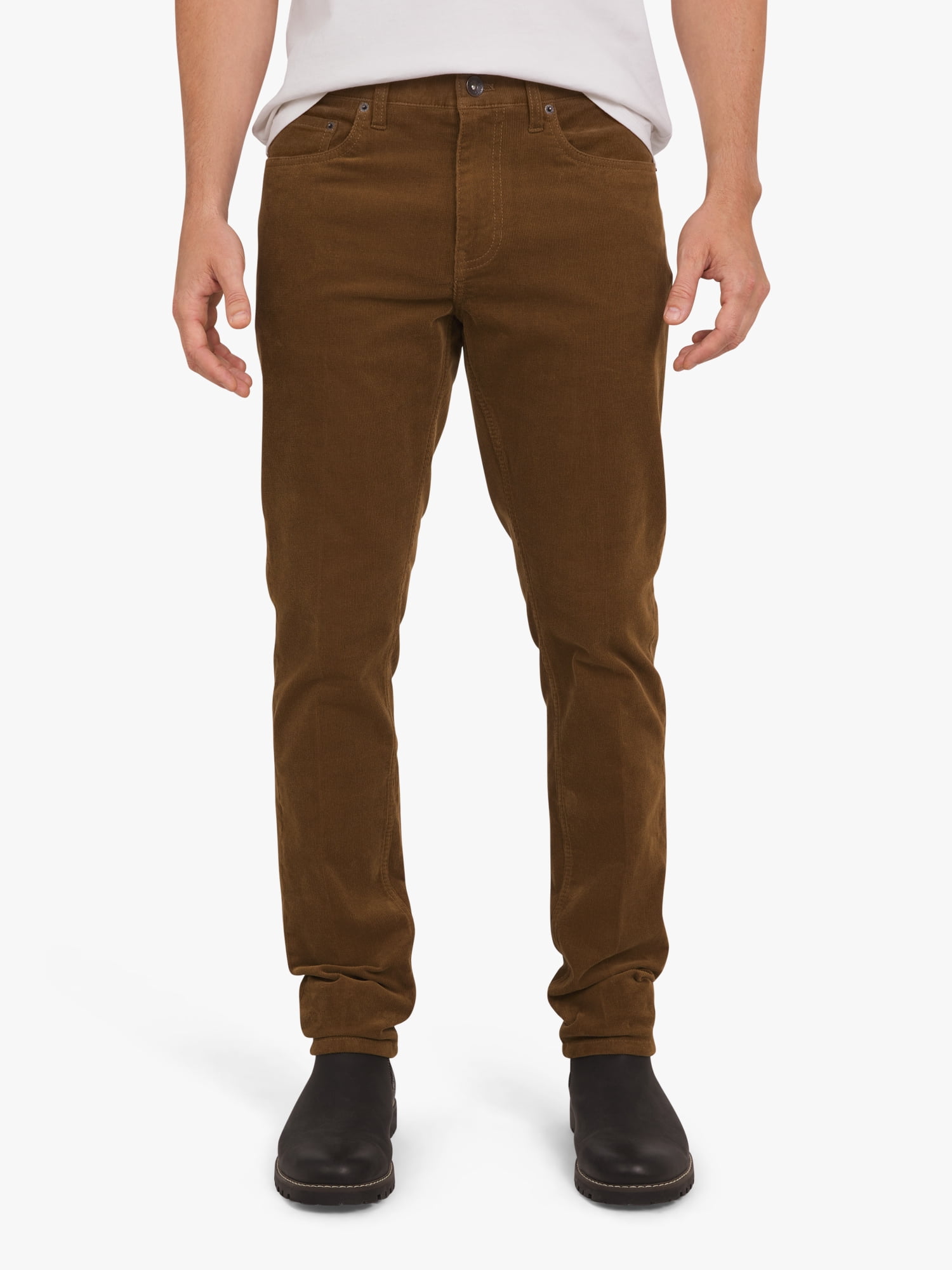 Chaps Men's & Big Men's 5 Pocket Corduroy Pant, Inseam 30" Sizes 32-42