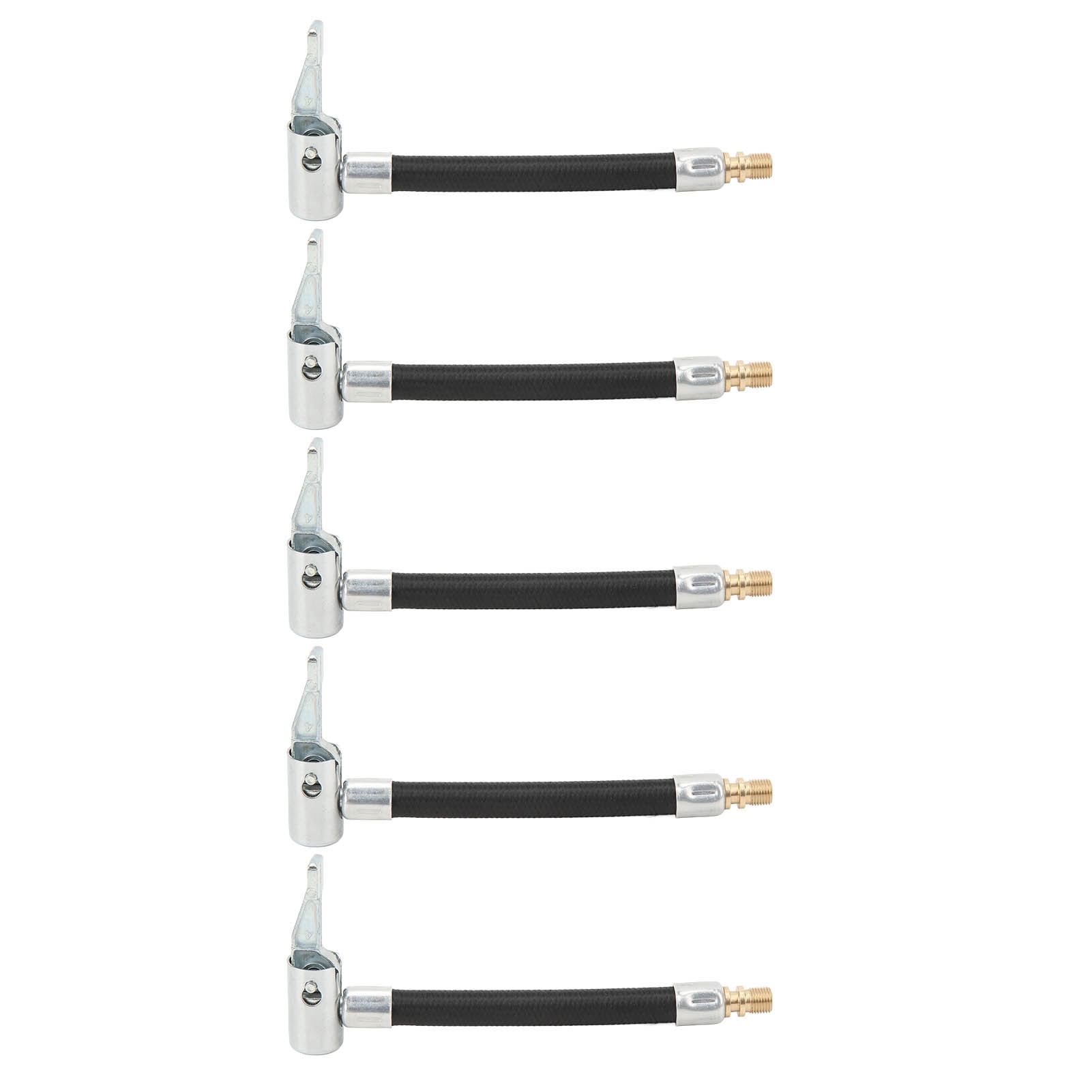 5 Pack 10cm Tire Inflation Hose Quick Inflation No Leak Air Pump Hose
