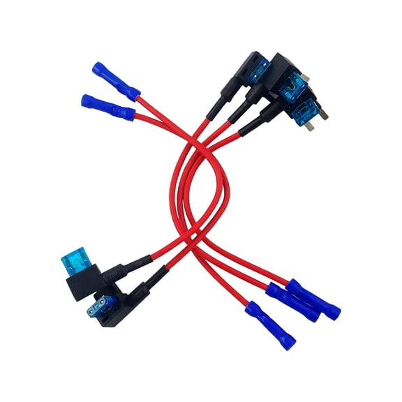 5 Pack 12V Car Add-a-Circuit Fuse TAP Adapter Mini ATM APM Blade Fuse Holder