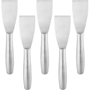 5 Pack 2 Inch Putty Knife Scraper, Putty Knife Set, Stainless Steel Putty Knife, Wallpaper Scraper Paint Scraper Tool for Spreading Drywall Spackle, Plasterboard Mud, Scraping Paint, by.