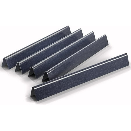 5 Pack 22.5-inch Heavier Flavorizer Bars Replacement 7536 7537 for Weber Spirit 300 Series(Side Control Panel), Spirit 700, Genesis ,Weber 900 Grills, Porcelain Steel Heat Plates for Weber 65903