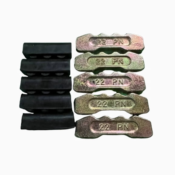 5 Pack 22PN Pin With Lock Rubber 22LK Fits for 22S Bucket Teeth Tooth
