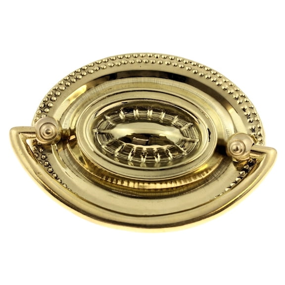 (5 Pack) 3 inch Hepplewhite Style Pull Brass