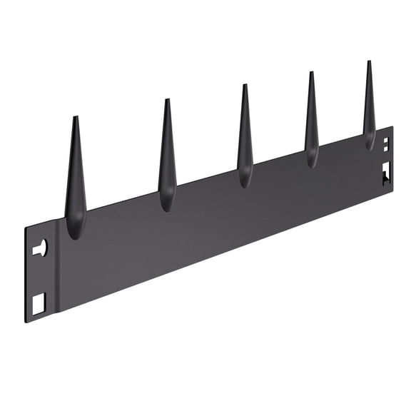 5 Pack 39 x 3 Inch Rust Resistant Steel Landscape Edging, Bendable Heavy Duty Lawn Border, Easy Install Flower Bed Divider, Black