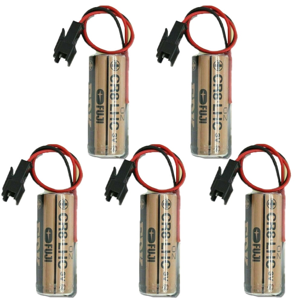5-Pack 3V 2600mAh Lithium Battery Replacement for CR8.LHC 17450 Memory ...