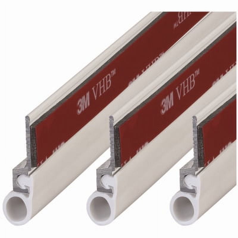 5 Pack 42" White Cinch Door Jamb Seal Works By Creating An Airtigh