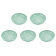 thumbnail image 1 of 5-Pack 5.7Inch Unbreakable Plastic Dinner Plates - Dishwasher & Microwave Safe Reusable Plates, BPA-Free Plates for Kitchen/Camping/Everyday Use, 1 of 8