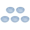 thumbnail image 1 of 5-Pack 5.7Inch Unbreakable Plastic Dinner Plates - Dishwasher & Microwave Safe Reusable Plates, BPA-Free Plates for Kitchen/Camping/Everyday Use, 1 of 8