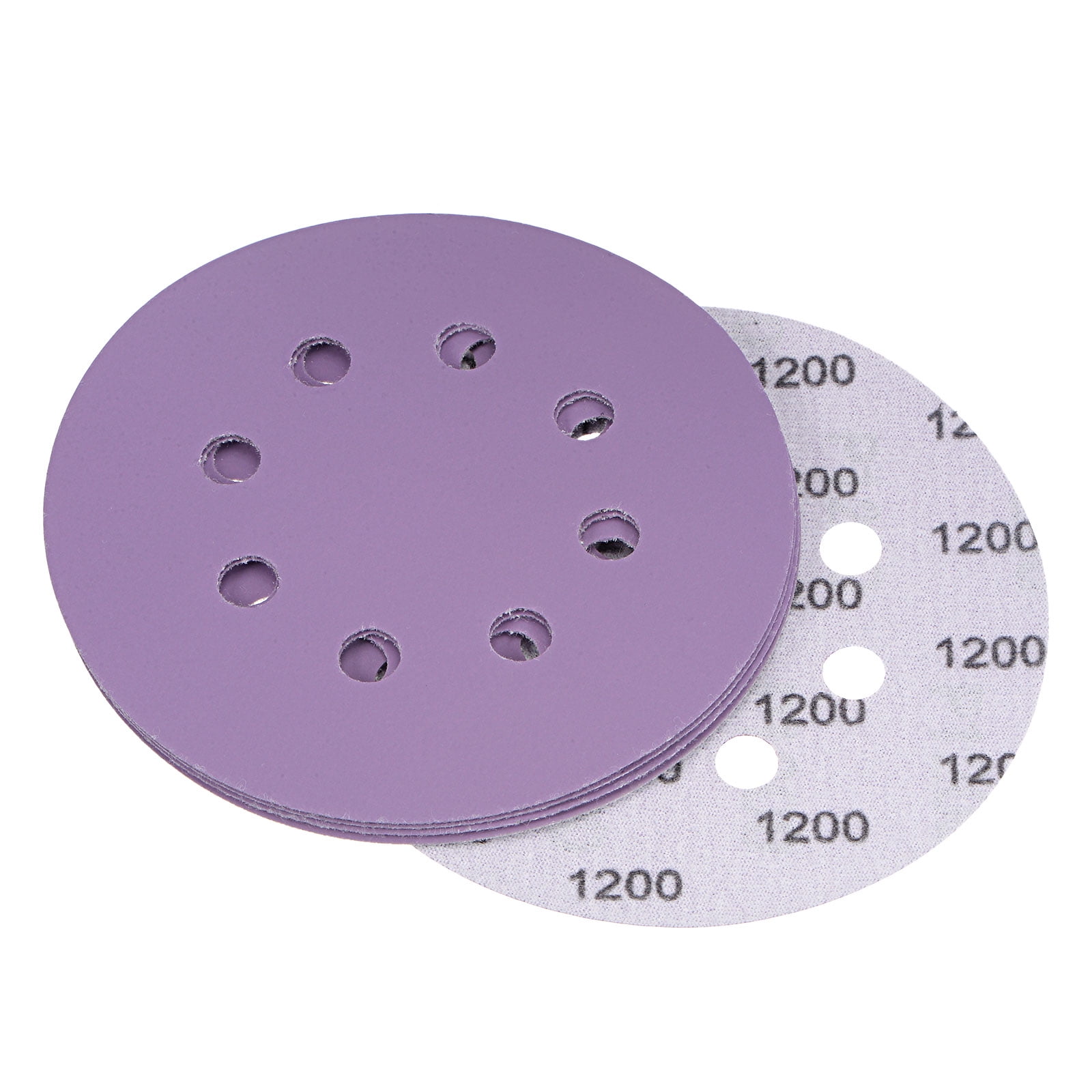 Uxcell 100-Pack 1-Inch Purple Sanding Discs, 120 Grit – Hook & Loop For Mini Sanders