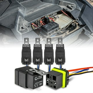 2 Pieces 5 Pin Relay 12V 80A, Automotive Relay JD2912-1Z-12VDC 80A 14VDC  SPDT Truck Boat Van switch vehicles