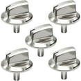 thumbnail image 1 of 5 Pack 5304525746 Cooktop Knobs Gas Stove Knobs, Compatible with Frigidaire Stove/Range Knobs Assembly, Surface Burner Control Knob Replaces 5304504839, 4960519, AP6997304, PS16227241, EAP16227241., 1 of 6
